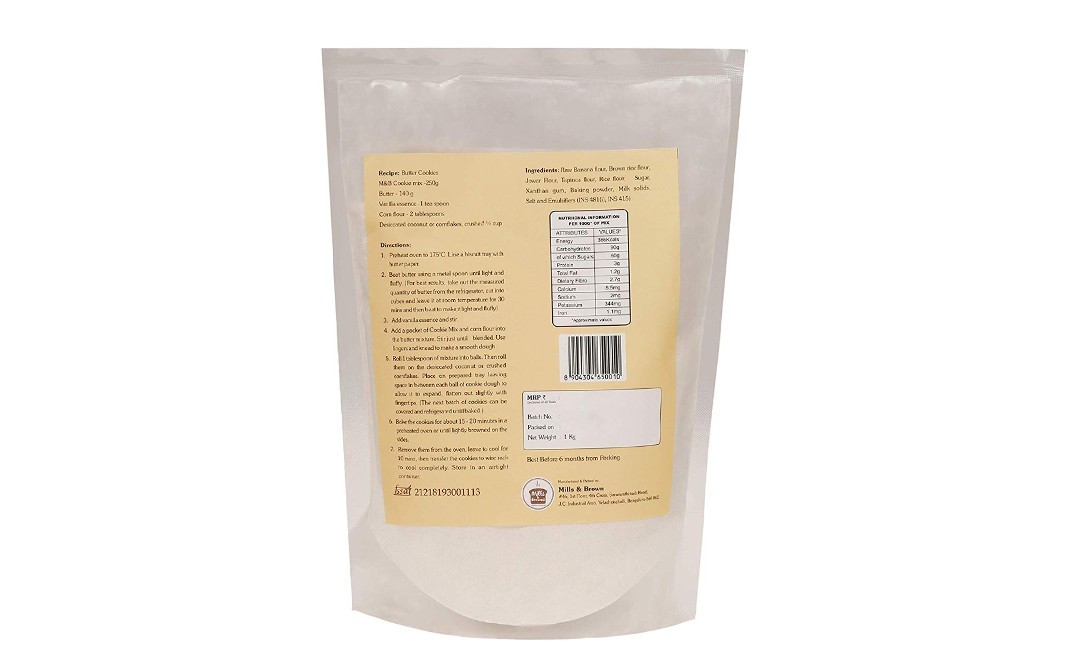 Mills & Browns Cookie Mix    Pack  1 kilogram